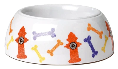 4-Cup Capacity Pet Bowl Durable Non-Slip Base Suitable for Dogs and Cats
