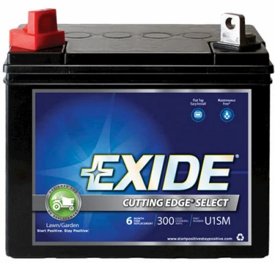 12-Volt Cutting Edge Lawn Tractor Battery, Right Side, 300 Amps