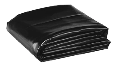 PVC Pond Liner, Black, 8 x 12 Ft.