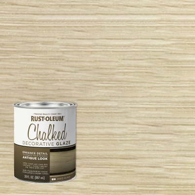 Chalked Aged Decorative Glaze 30 Oz - Custom Antiqued Finish