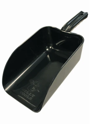 Hand Scoop, Poly, 6.5 In., 32 oz.