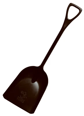 BULLY TOOLS Poly Scoop, D-Grip 42-In. Handle