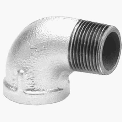 90-Degree Galvanized Pipe Street Elbow, 1/4 In.