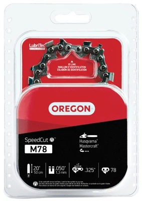 OREGON M78 SPEEDCUT SAW CHAIN FOR 20 IN. BAR - 78 DRIVE LINKS