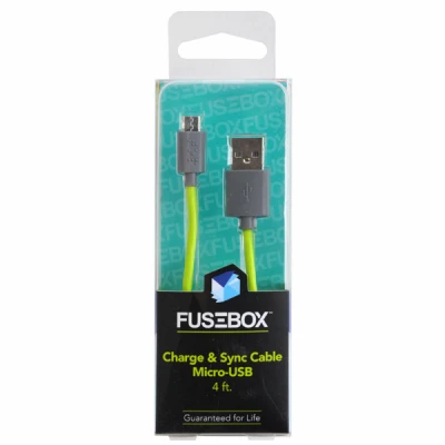 Micro Usb Charging Cable, 4-ft. For Fast Data Transfer And Reliable Charging
