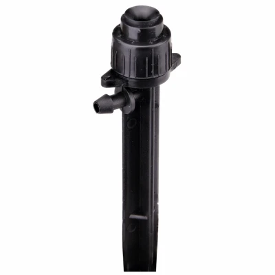 Adjustable Flow Bubbler, Full-Circle Pattern, Fan, with 1/4 in. Barbed Inlet on 5 in. Stake, 3-Pack