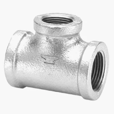 Galvanized Pipe Tee, 1-1/2 In.