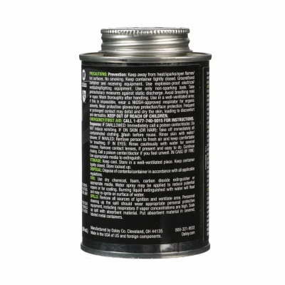 Fusion 10 Oz. Single-step Clear Medium Bodied Pvc Cement