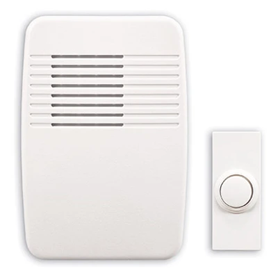 Wireless Doorbell Kit, White