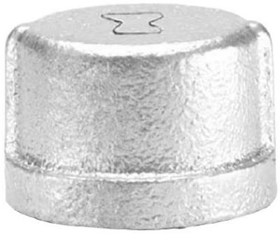 Galvanized Pipe Cap, 1/8 In.