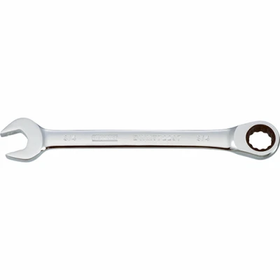 SAE Ratcheting Combination Wrench, Long-Panel, 3/4 In.