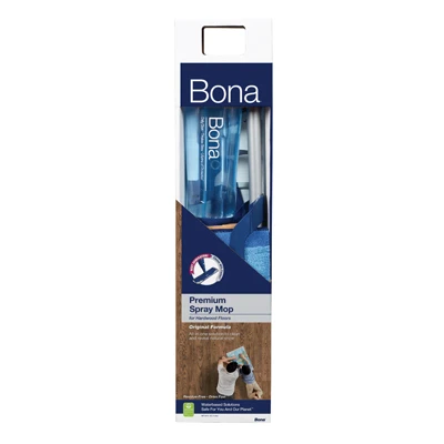 Hardwood Floor Spray Mop with Refillable Bottle and Microfiber Pad for Easy Cleaning