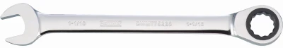SAE Ratcheting Combination Wrench, Long-Panel, 1-1/16 In.