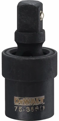 Impact Universal Joint, Black Oxide, 1/2 In. Drive