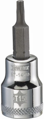 T15 Star Torx Socket, 3/8 In. Drive