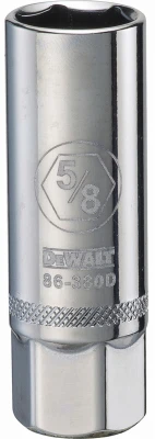 Spark Plug Socket, 5/8 In., 3/8 In. Drive