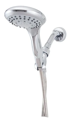 Flow Pro Diva Handheld Shower Head with Five Spray Settings, Chrome Finish