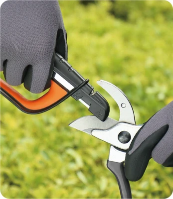 All In One Tool and Blade Sharpener for Knives, Scissors, and Garden Tools