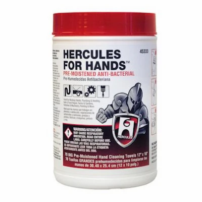 Hercules For Hands Cleaning Towels, 10 x 12 In., 70-Pk.