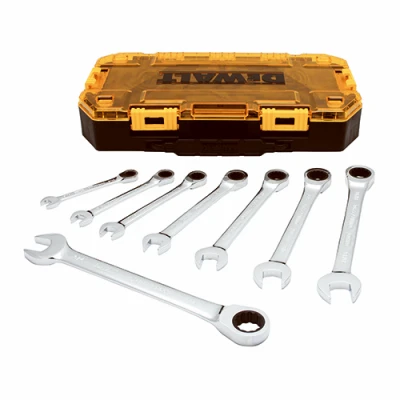 8-Pc. SAE Ratcheting Combination Wrench Set