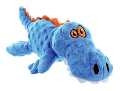Blue Gator Dog Toy for Large Dogs, Durable and Long Lasting