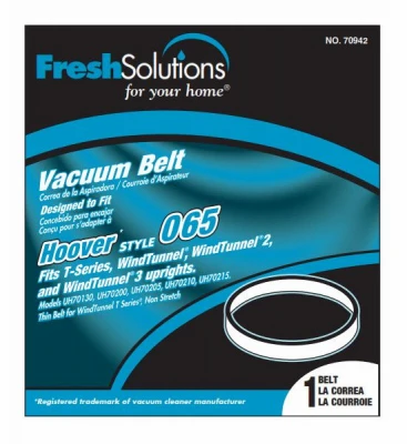 Hoover Style 65 T-series Vacuum Cleaner Belt For Windtunnel Models Uh70130, Uh70205, Uh70210, Uh70215