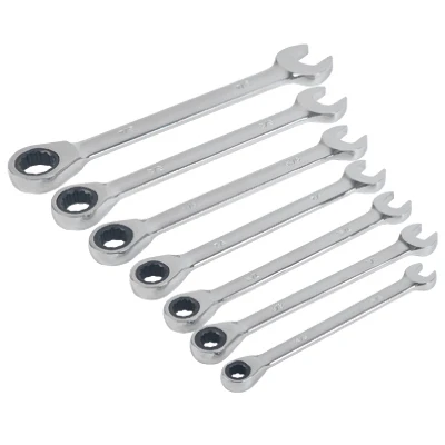 7-Pc. Ratcheting Wrench Set, SAE