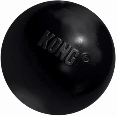 Extreme Ball Dog Toy, Black, 3-in. For Medium & Large Dogs