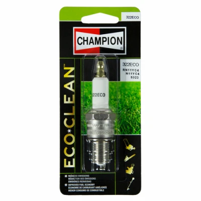 Eco Clean 322ECO Small Engine Spark Plug for Lawn Mowers and Outdoor Equipment