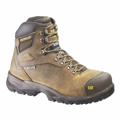 Diagnostic Steel-Toe Leather Work Boots for Men Size 7.5 Medium Width