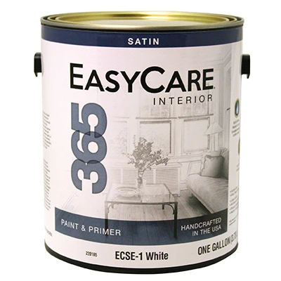 365 Interior Latex Wall Paint & Primer, Satin Tintable White, Gallon