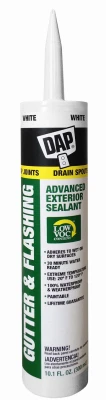 10.1OZ WHT Gutt Sealant