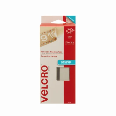Velcro 15x3/4 Removable Mounting Tape