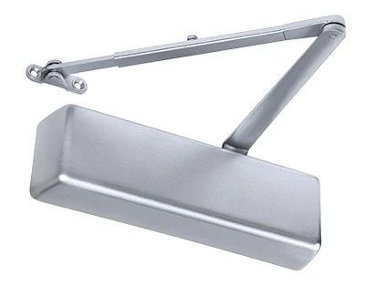 900 Series Commercial Door Closer, Aluminum Finish, Adjustable Size 1-6