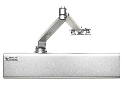 Slim Line Commercial Grade 1 Door Closer, Adjustable 1-6, Aluminum Finish