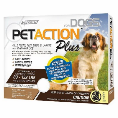 Dog Flea and Tick Applicators for Extra Large Dogs, 3 Doses