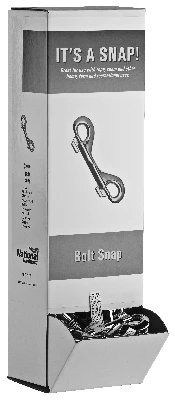 Double Bolt Snap, Nickel Finish, 3-15/16 In.