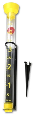 Rain Gauge, Jumbo Jr., Plastic, 5 x 20 In.