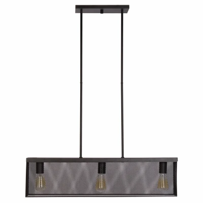 3-Light Linear Pendant, Bronze