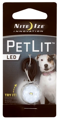 PetLit LED Collar Light for Pets with Bright, Rechargeable Safety Illumination