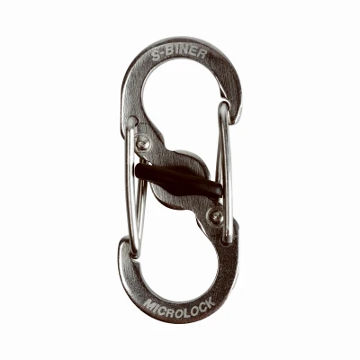 S-Biner TagLock Double-Gated Stainless Steel Carabiner with Secure Locking Mechanism