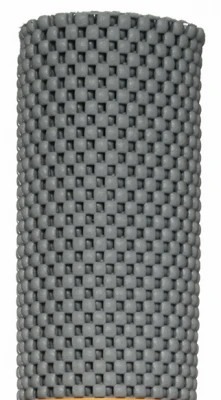 Thick Grip Shelf Liner, Gray, 18 In. x 5 Ft.