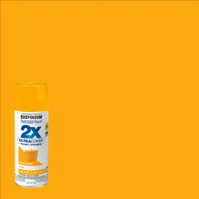 Painter's Touch 2X Spray Paint, Gloss Golden Sunset, 12-oz.