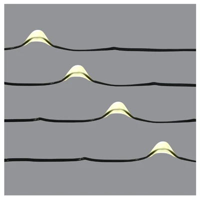 V00943-88 Microdot Led String Light Set With 100 Warm White Lights