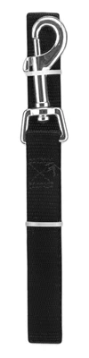 Pet Expert Nylon Dog Leash, Black, 3/4-In. x 6-Ft.