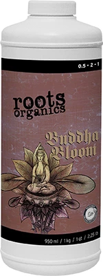 Buddha Bloom Fertilizer, 1 Quart - Organic Plant Food For Growth & Bloom Stages