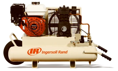 Reciprocating Gas Wheelbarrow Air Compressor, 5.5-hp, 8-gallon, Single Stage