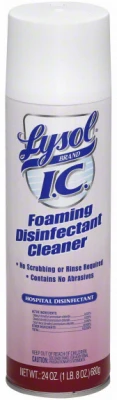 Foam Disinfectant Spray, 24 Ounce Bottle for Surface Cleaning and Sanitizing
