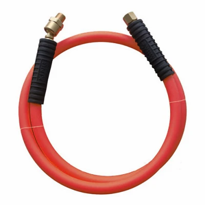 Rubber Whip Hose 3/8 Inch by 3 Foot with 900 PSI Bursting Pressure