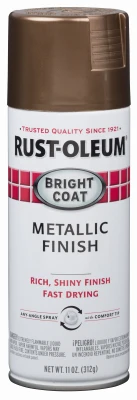 Bright Coat Enamel Paint, Chestnut Metallic Finish, 11 Ounce Aerosol Can